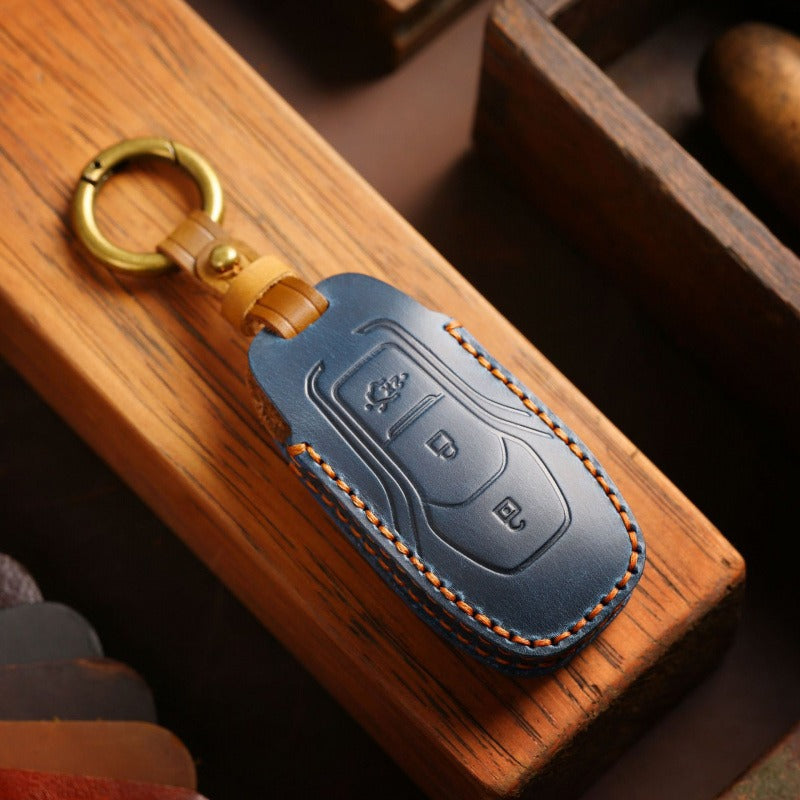 Ford Escort Mondeo Mustang Explorer Leather Key Case(#FD298)