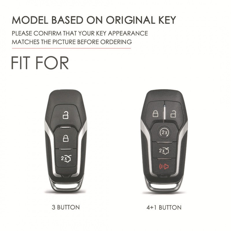 Ford F-150 Raptor Handmade Leather Key Case(#FD297)