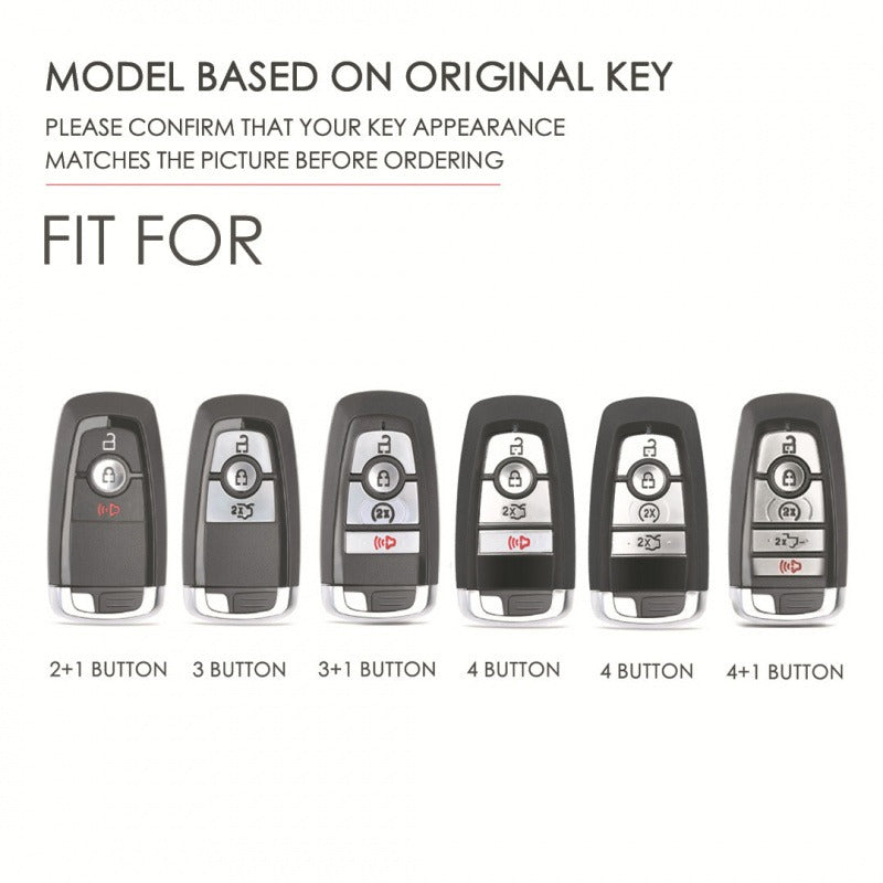 Ford F-150 Raptor Leather Key Case(#FD301)