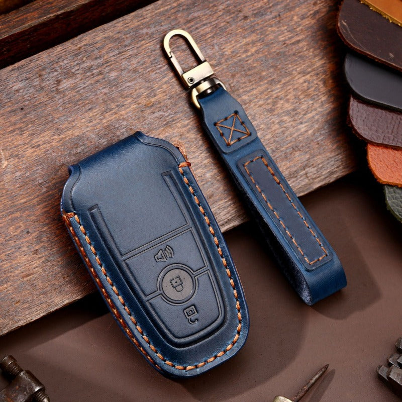 Ford F-150 Raptor Leather Key Case(#FD301)