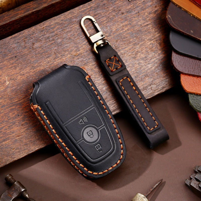 Ford F-150 Raptor Leather Key Case(#FD301)