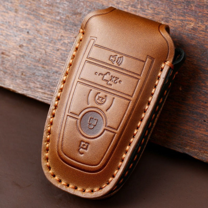 Ford F-150 Raptor Leather Key Case(#FD301)