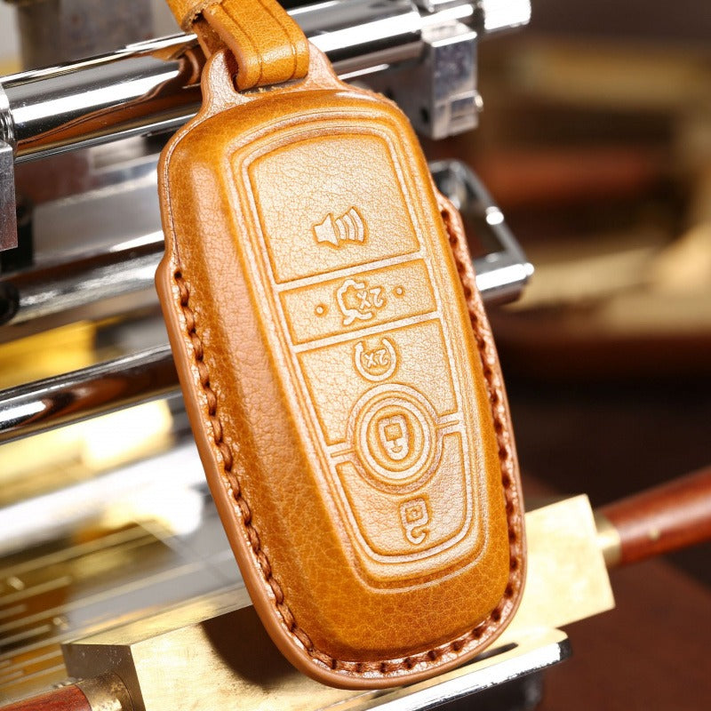 Ford F150 Raptor Focus Mondeo Leather Key Case(#FD260)