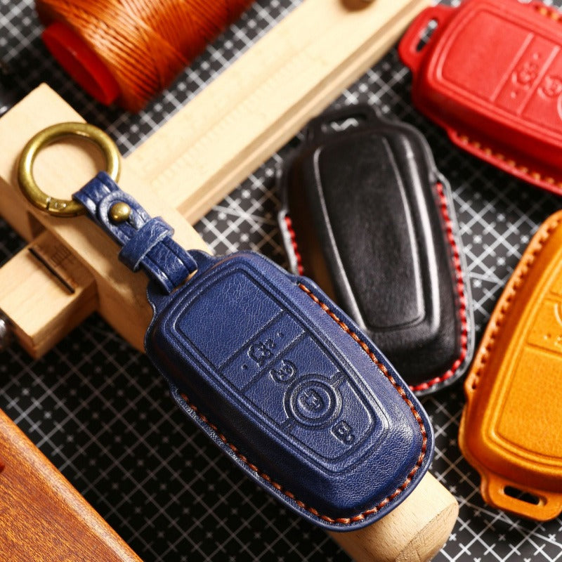 Ford F150 Raptor Focus Mondeo Leather Key Case(#FD260)