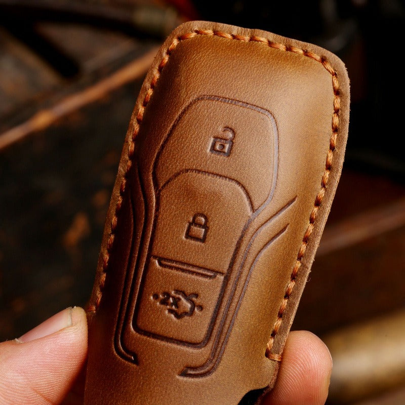 Ford Focus Edge Mondeo Kuga Leather Key Case(#FD300)