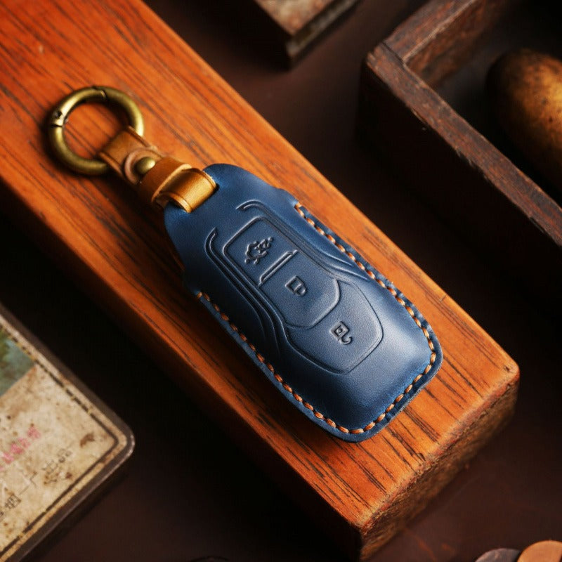 Ford Focus Edge Mondeo Kuga Leather Key Case(#FD300)