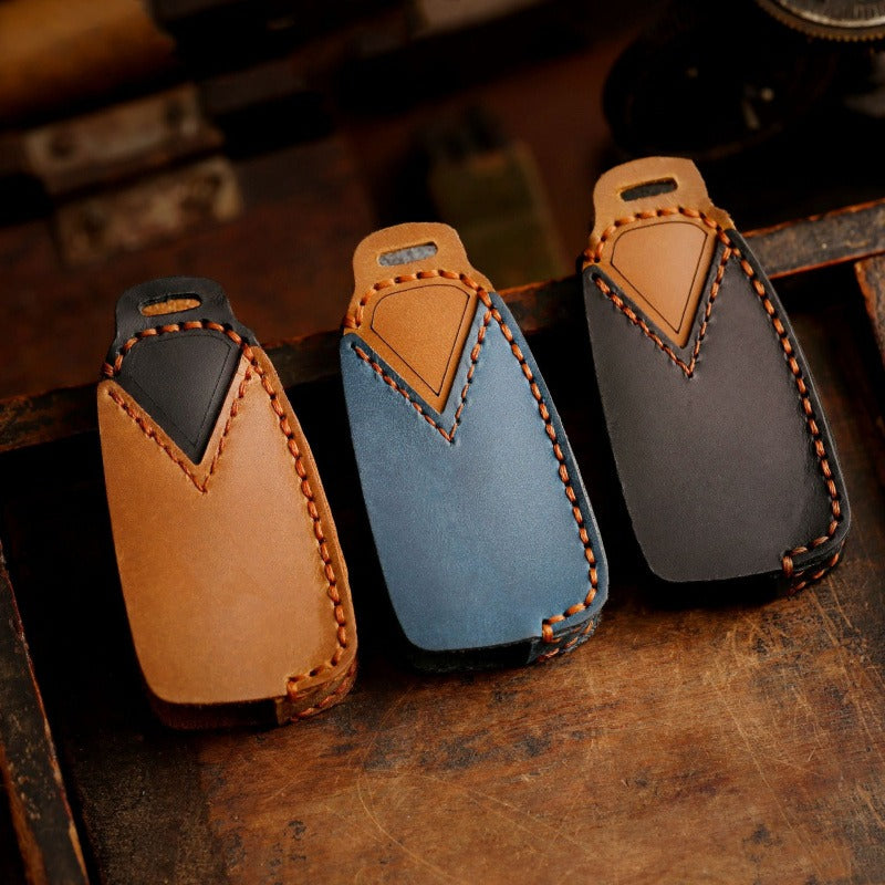 Ford Focus Folding Leather Key Case(#FD293)