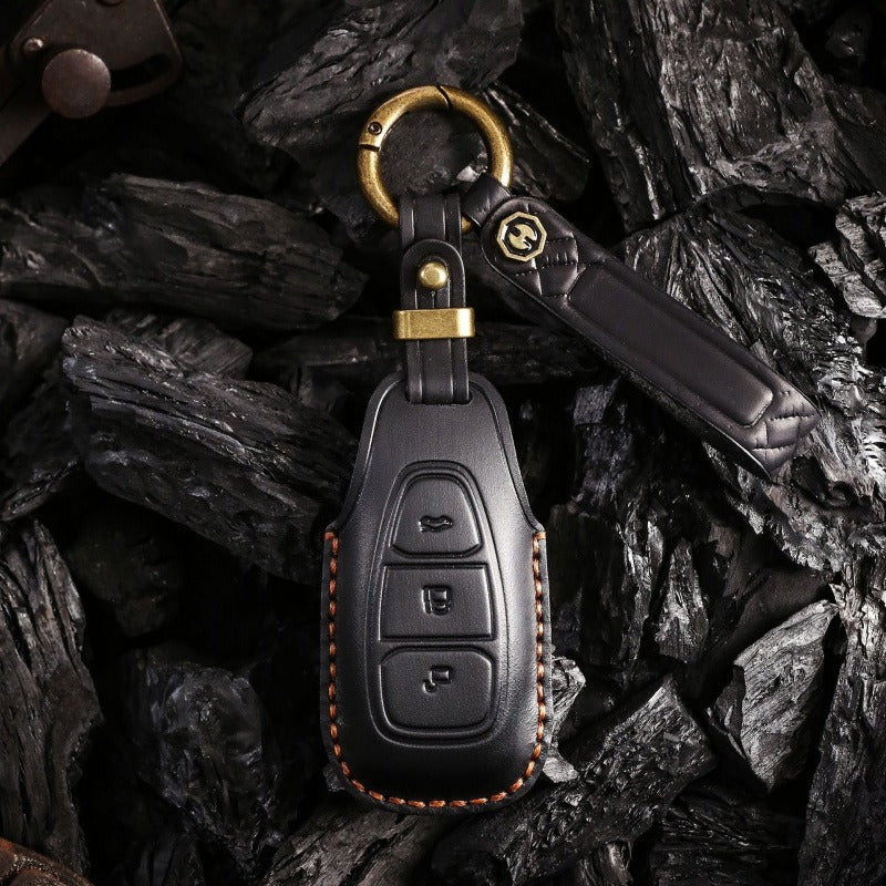Ford Focus Handmade Leather Key Case(#FD305)