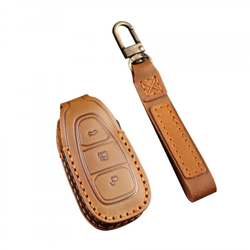 Ford Focus Mondeo Explorer Leather Key Case(#FO290)
