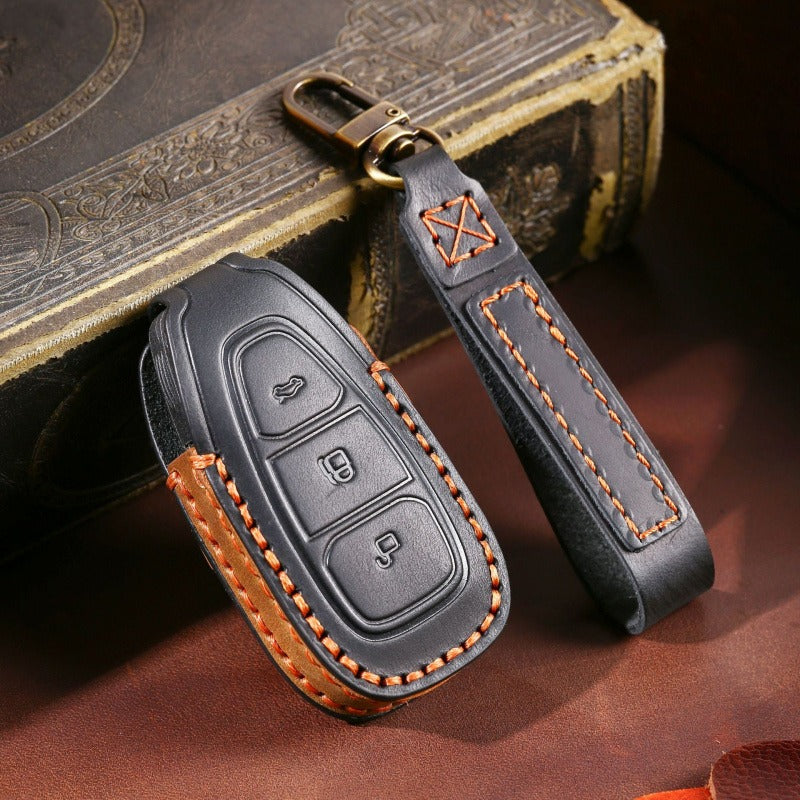 Ford Focus Mondeo Explorer Leather Key Case(#FO290)