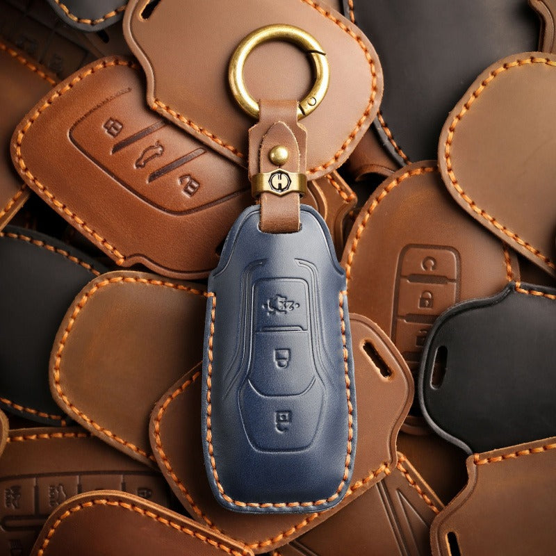 Ford Mondeo Edge Taurus Leather Key Case(#FD245)
