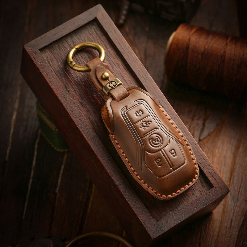 Ford Mondeo Edge Taurus Leather Key Case(#FD245)