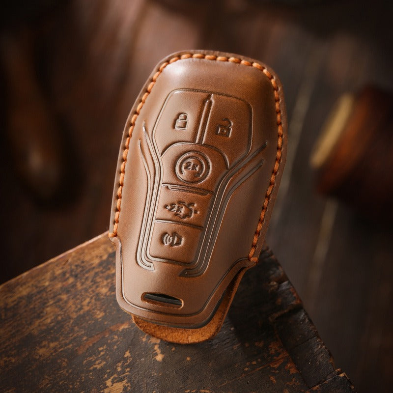Ford Mondeo Edge Taurus Leather Key Case(#FD245)