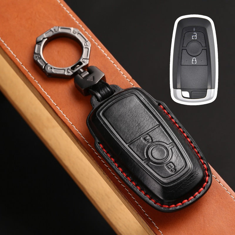 Ford Mondeo Focus Explorer Edge 2023 Key Case(#FD302) - Key-2 / Black