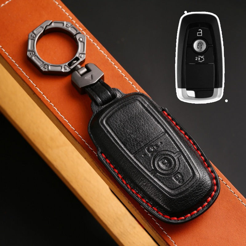 Ford Mondeo Focus Explorer Edge 2023 Key Case(#FD302) - Key-3 / Black