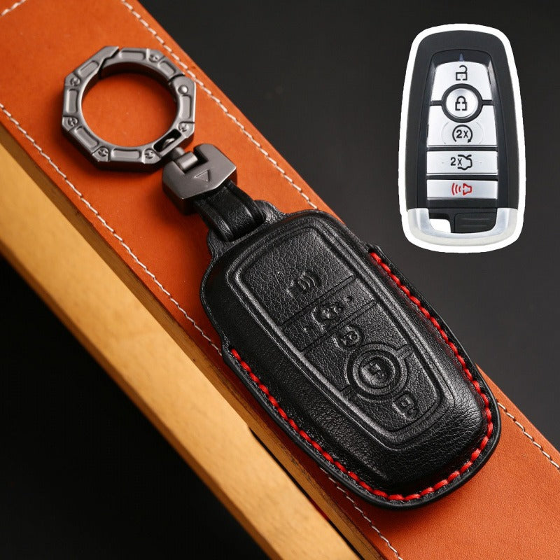 Ford Mondeo Focus Explorer Edge 2023 Key Case(#FD302) - Key-5 / Black