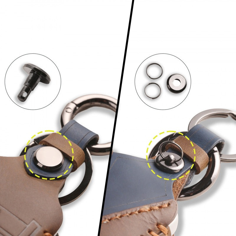 Ford Mondeo Focus Handmade Leather Key Case(#FO134)