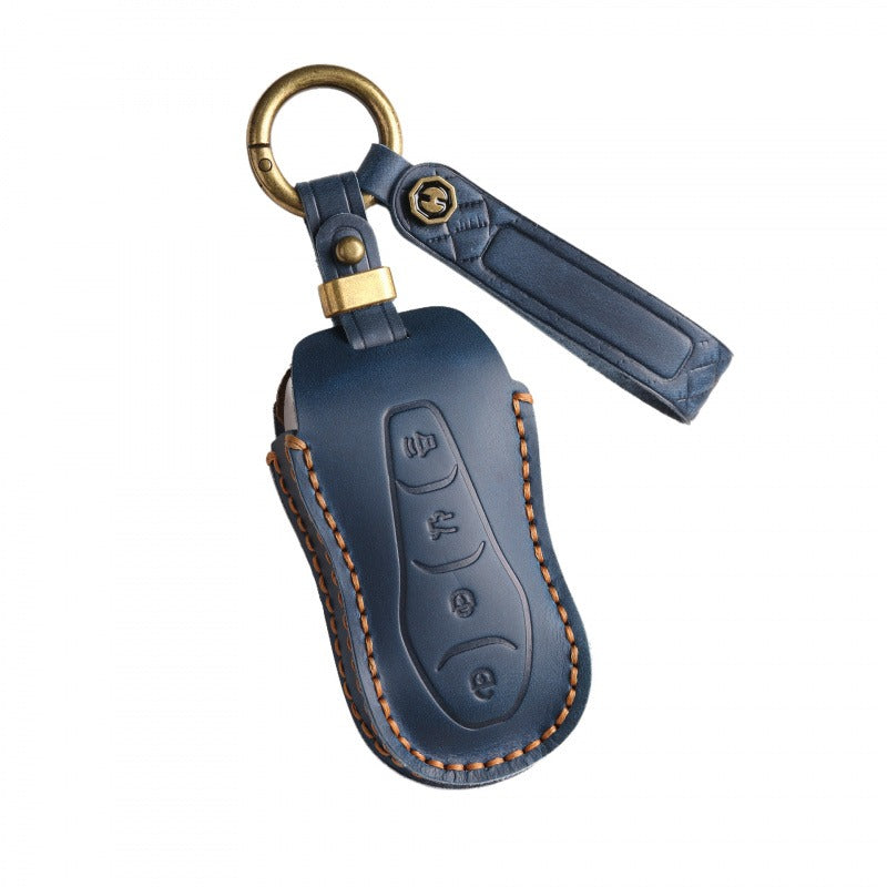 Geely Crazy Horse Leather Key Case Boyue Emgrand Xingyue(#GE56)