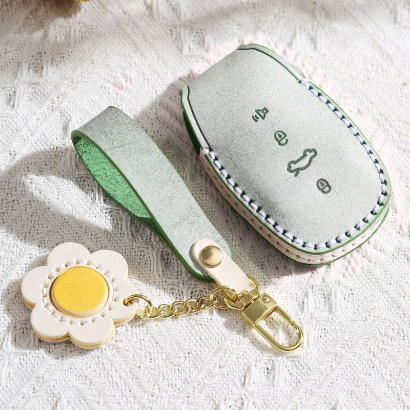Geely Frosted Wax Leather Key Case Xingyue L Xingrui Boyue(#GE60)