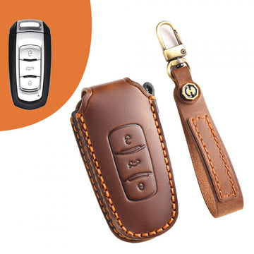 Geely Key Case Boyue Emgrand GL GS Borui(#GE45) - Brown