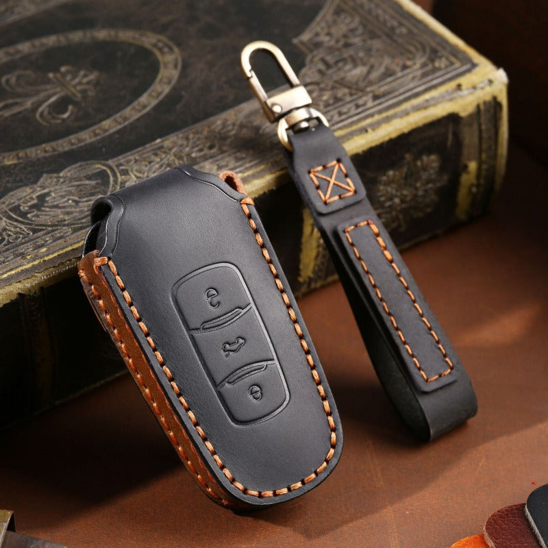 Geely Key Case Emgrand GS Boyue GL Borui Vision X6 Leather(#GE52)