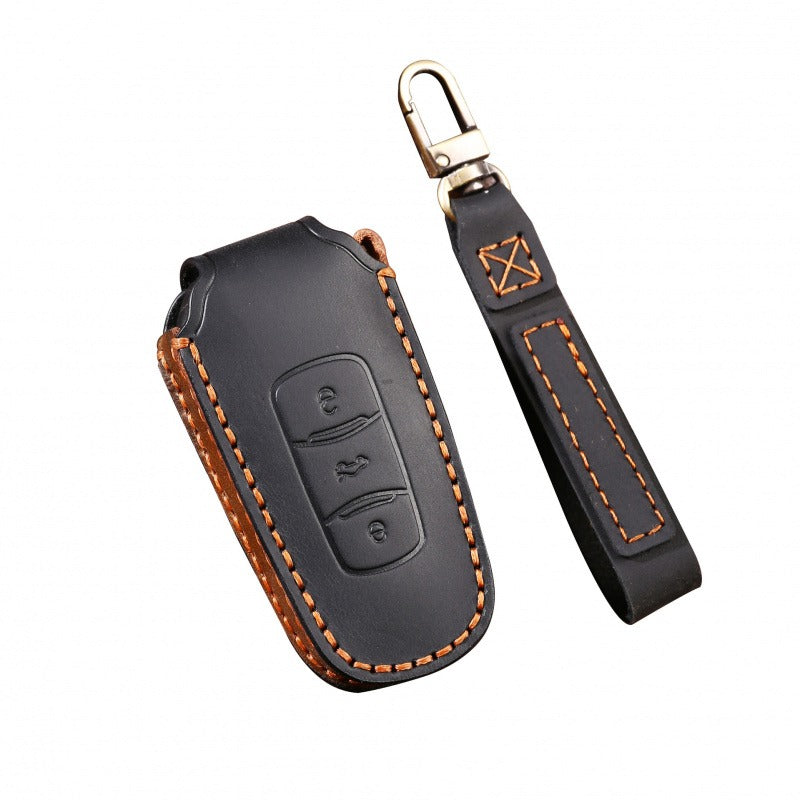 Geely Key Case Emgrand GS Boyue GL Borui Vision X6 Leather(#GE52)