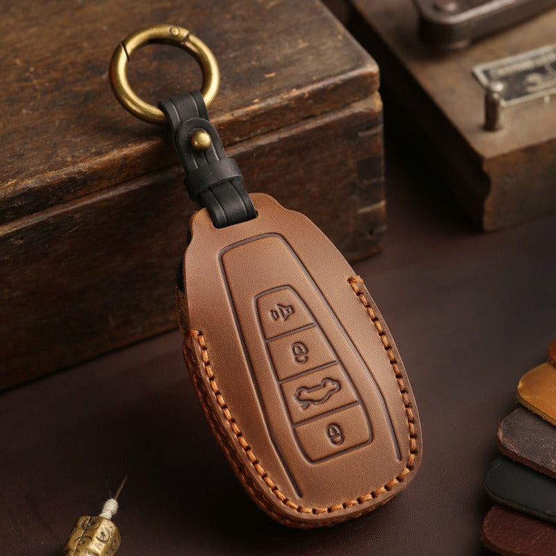 Geely Leather Key Case Emgrand GS Boyue Xingyue ICON Binyue(#GE39)