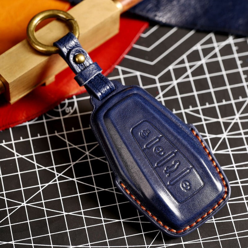 Geely Leather Key Case GL Emgrand GS X6 Binyue Binrui Borui（#GE46)