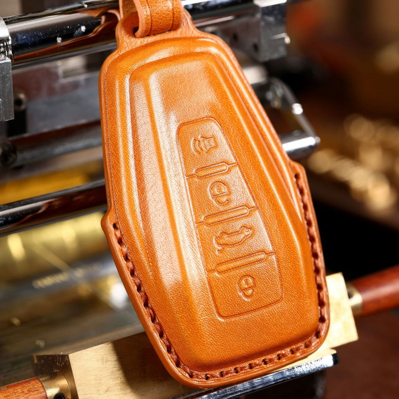 Geely Leather Key Case GL Emgrand GS X6 Binyue Binrui Borui（#GE46)