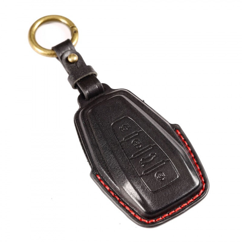 Geely Leather Key Case GL Emgrand GS X6 Binyue Binrui Borui（#GE46)