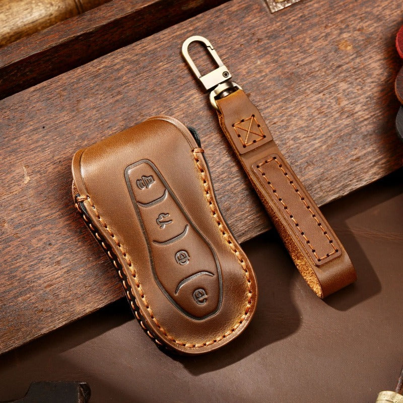 Geely Leather Key Case GS Xingyue Emgrand Binyue X3 X6 Boyue Pro（#GE58)
