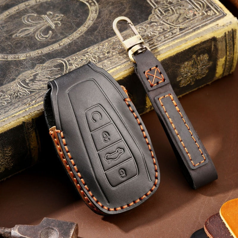 Geely Leather Key Case GS Xingyue Emgrand Binyue X3 X6 Boyue Pro（#GE58)