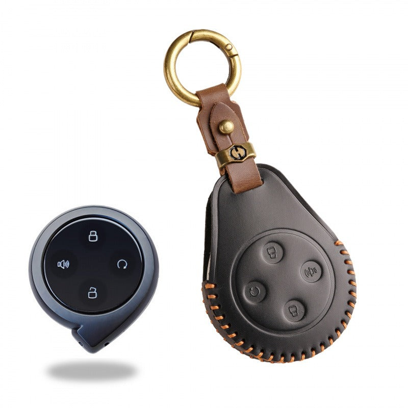 Great Wall Cannon Shanhai Cannon Leather Key Case（#GW71) - Brown