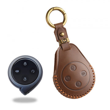 Great Wall Cannon Shanhai Cannon Leather Key Case（#GW71) - Brown
