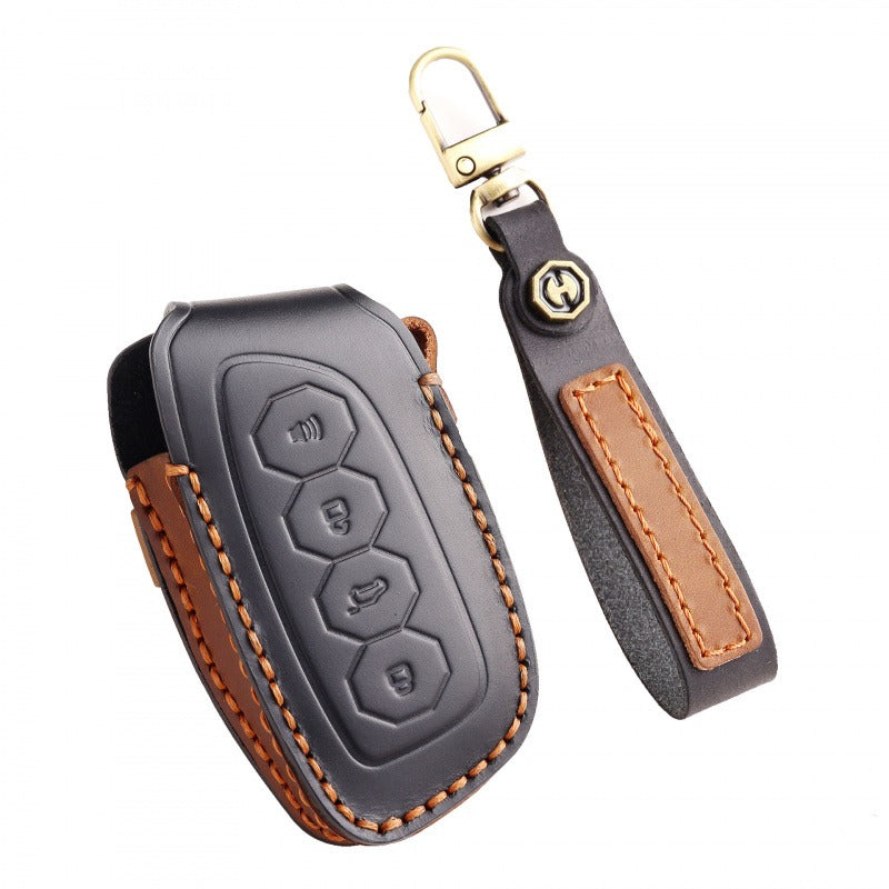 Haval Big Dog Shenshou Cool Dog Leather Key Case(#HA116)