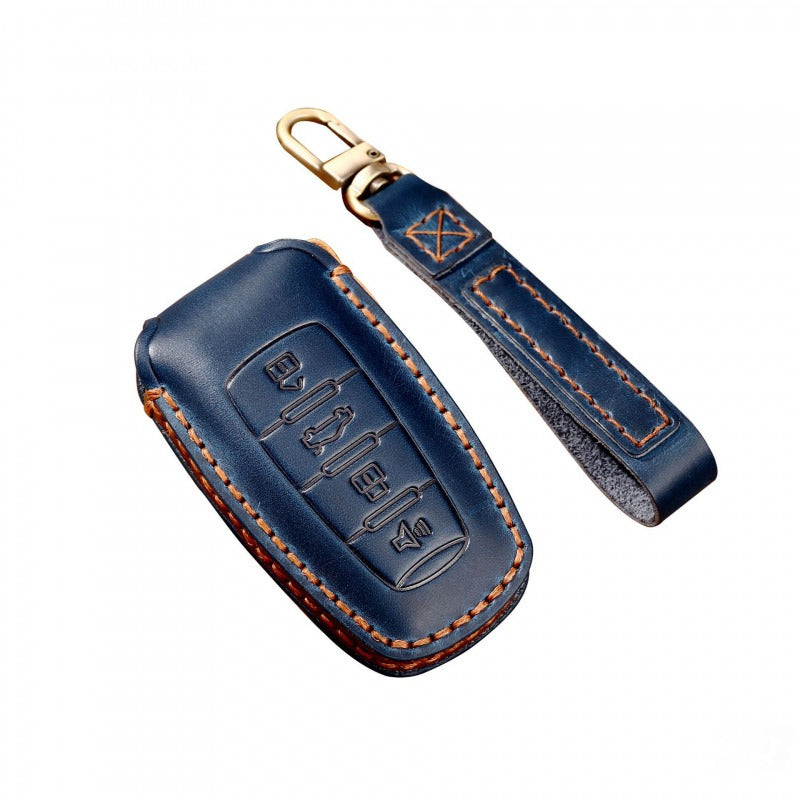 Haval H6 Coupe Tank 300 Big Dog Good Cat Leather Key Case(#GW118)