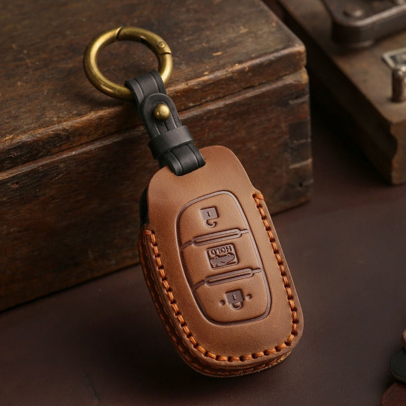 Hyundai Elantra ix35 ix25 Leather Key Case(#HY196)