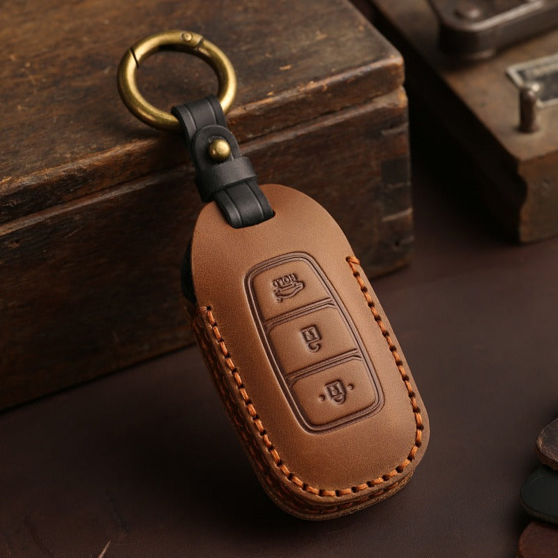 Hyundai Elantra Lafesta Leather Key Case(#HY198)