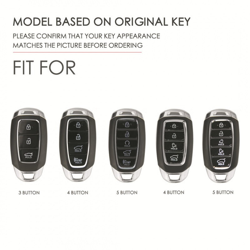 Hyundai Festa / Custo Leather Key Case(#HY216)