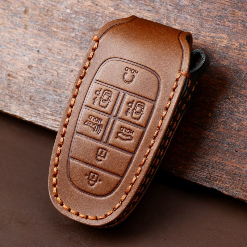 Hyundai Handmade Leather Key Case Collection(#HY212)