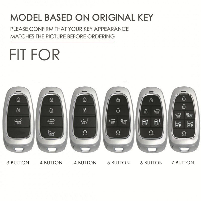 Hyundai Handmade Leather Key Case Collection(#HY212)