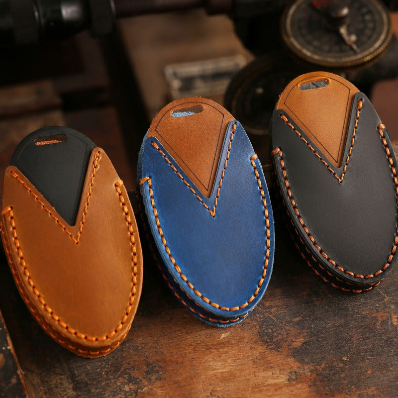 Hyundai Handmade Leather Key Case(#HI012)