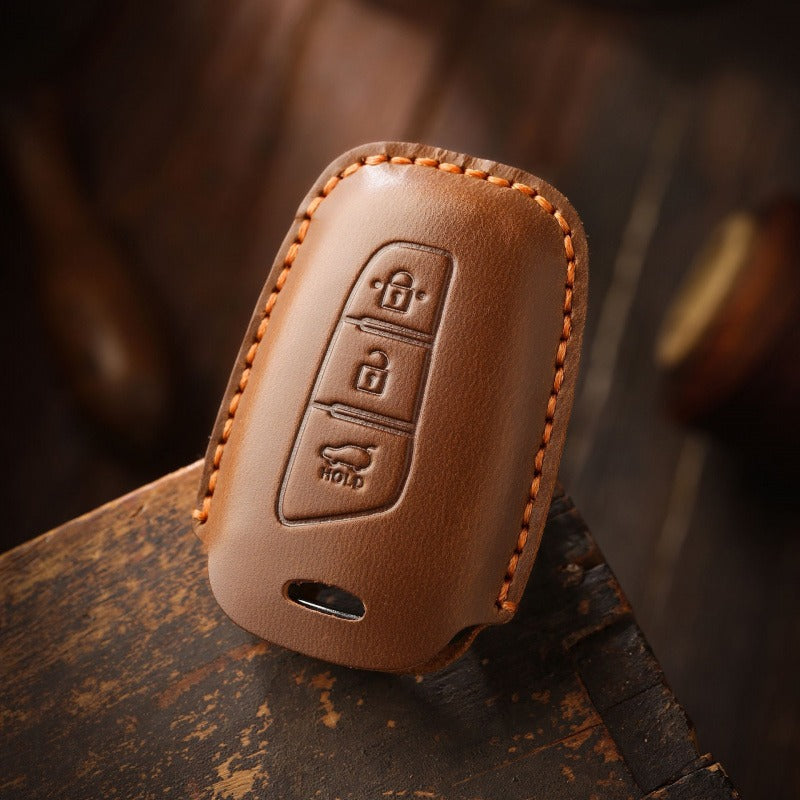 Hyundai ix45 Retro Leather Key Case(#HY191)