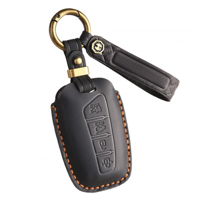 Hyundai ix45 Retro Leather Key Case(#HY202)