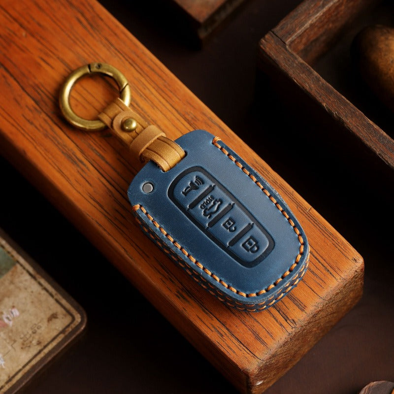 Hyundai & Kia Leather Key Case Collection(#HY215)