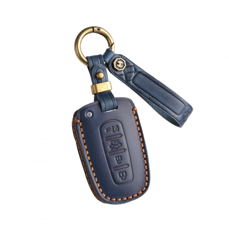 Hyundai Kia Leather Key Case Elantra ix35 K5(#HY193)
