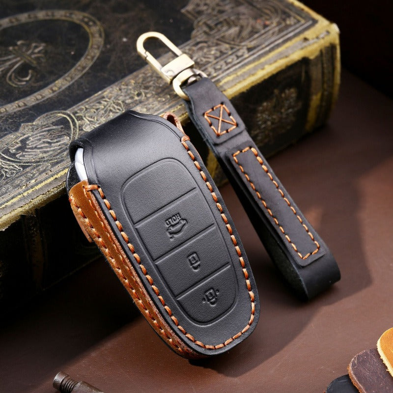 Hyundai Tucson L Kona Leather Key Case(#HY200)
