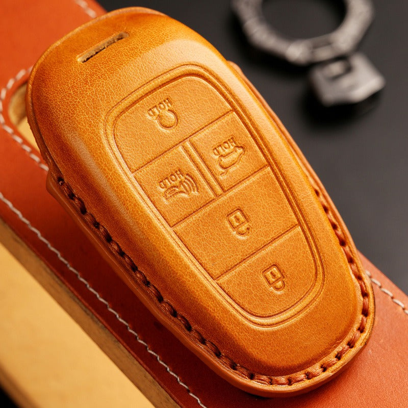 Hyundai Tucson Leather Key Case(#HY213)