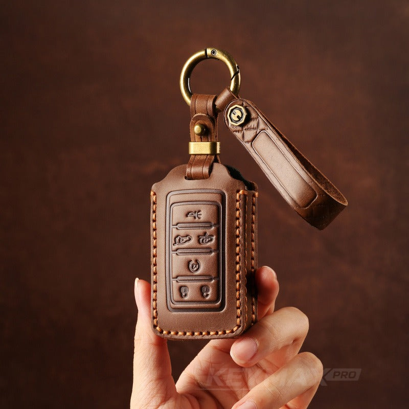 Jeep 2021–2025 Leather Key Case(#JE173)
