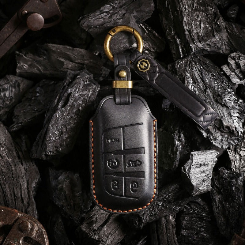 Jeep Compass Commander Leather Key Case(#JE171)